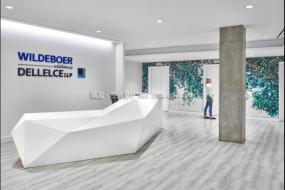 办公室室内吊顶装饰设计效果图