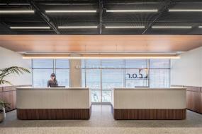 办公室装饰铝扣板吊顶效果图