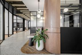 办公室室内集成吊顶装修设计图片