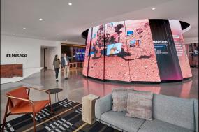 办公室室内吊顶装修设计效果图图片