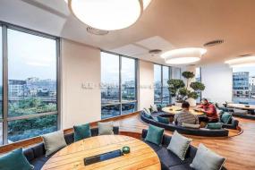 办公室会所天花吊顶装修效果图