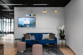 办公室简约吊顶装修效果图大全2014图片欣