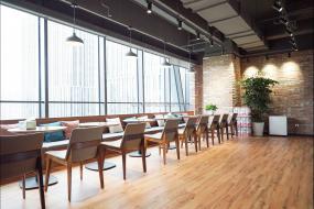 办公室大厅吊顶造型装修效果图片