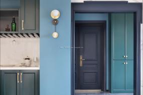 专业办公室简约吊灯装修效果图片2018