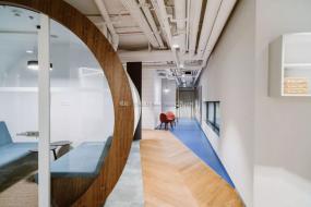 企业办公室灯泡装修效果图