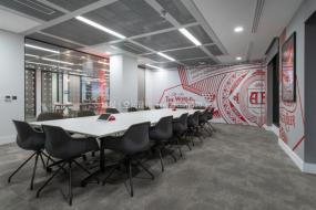 专业办公室休闲区布置装修效果图片