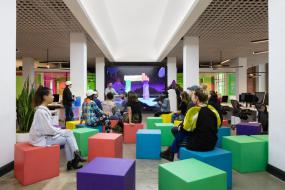 loft双层办公室效果图