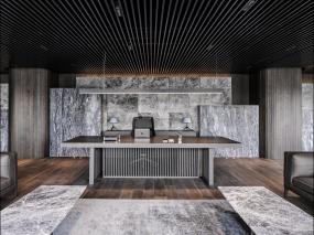 loft风格办公室室内装饰图片