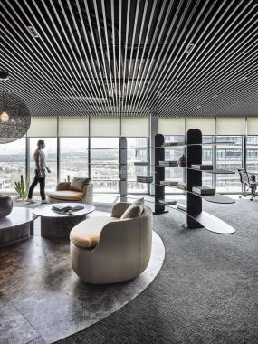 loft风格小办公室设计图