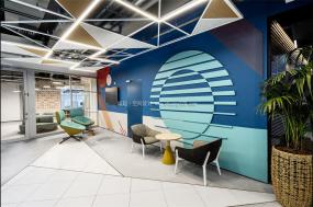 2018办公室灯具装修方案效果图大全