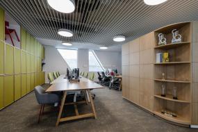 loft办公室接待区装修设计图片