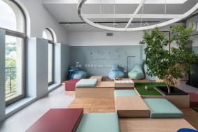 loft办公室的设计图