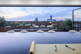 100平办公室cad图