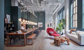 最新办公前厅设计图片案例