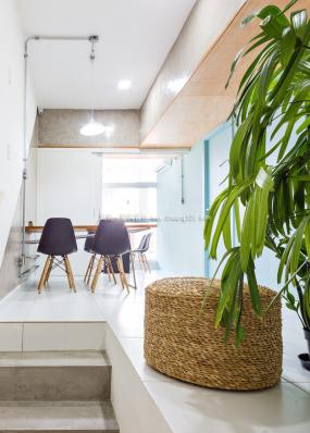 专业办公室办公桌摆放装修效果图片