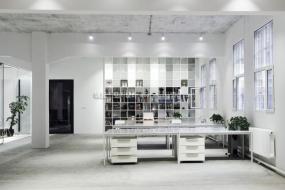 个性办公室室内办公桌椅装修效果图片