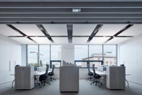 2018小型办公室办公桌椅装修效果图片大全