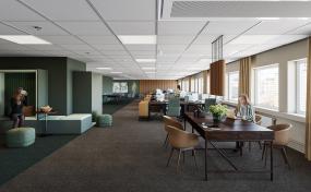 2014办公室办公桌椅效果图