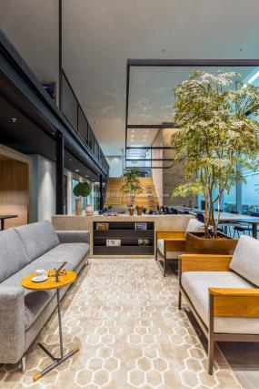 医院简约办公室装修风格效果图片