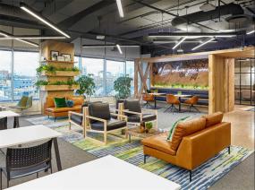 600平办公室装修平面图