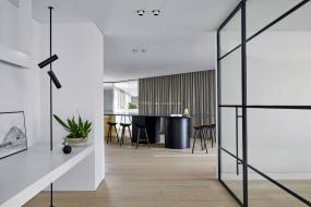 时尚混搭欧美风格办公室装修图