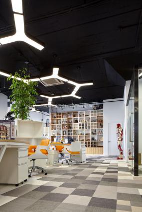 时尚欧美风格办公室装修设计效果欣赏