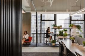 办公室时尚室内装修效果图