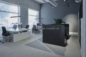 时尚靓丽现代个性办公室装修效果图