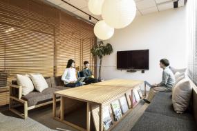 简约美式风格办公室装饰效果图