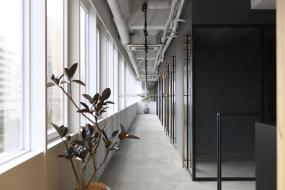 简约田园风格的办公室装修图片库