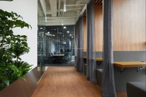 时尚简约风格装修办公室效果图