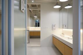 时尚现代风格办公室会所装修效果图