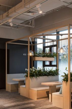 现代办公室装修风格小办公室整体装修效果图