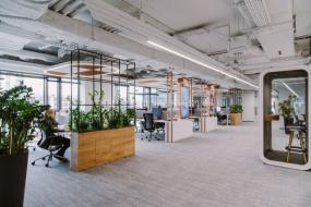 现代时尚简约风格企业办公室装修效果