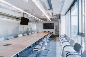 专业办公室装修室内设计现代简约风格2018