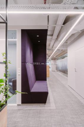 现代田园风格办公室装修管理