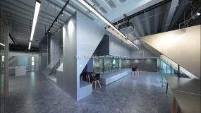 简约简单办公室装修效果图大全2014图片