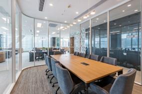 办公室简约室内装修设计效果图片