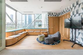 办公室简约室内装修设计效果图图片