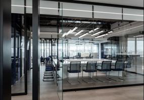 现代装修时尚简单办公室图片