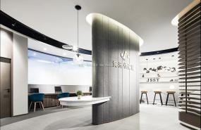 现代时尚装修办公室设计效果图