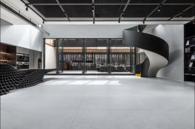 时尚现代办公室装修室内效果图