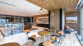 时尚办公室室内简单装修效果图片