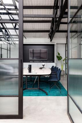 上海现代时尚办公室装修图片