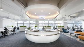 时尚混搭风办公室图欣赏