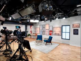 大型办公室简单装修图