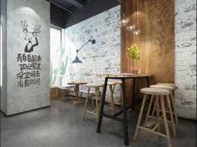 现代设计办公室室内效果图