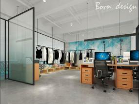 现代的办公室装饰品装修效果图片