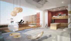 大办公室室内设计效果图大全