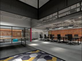 办公室工装修效果图